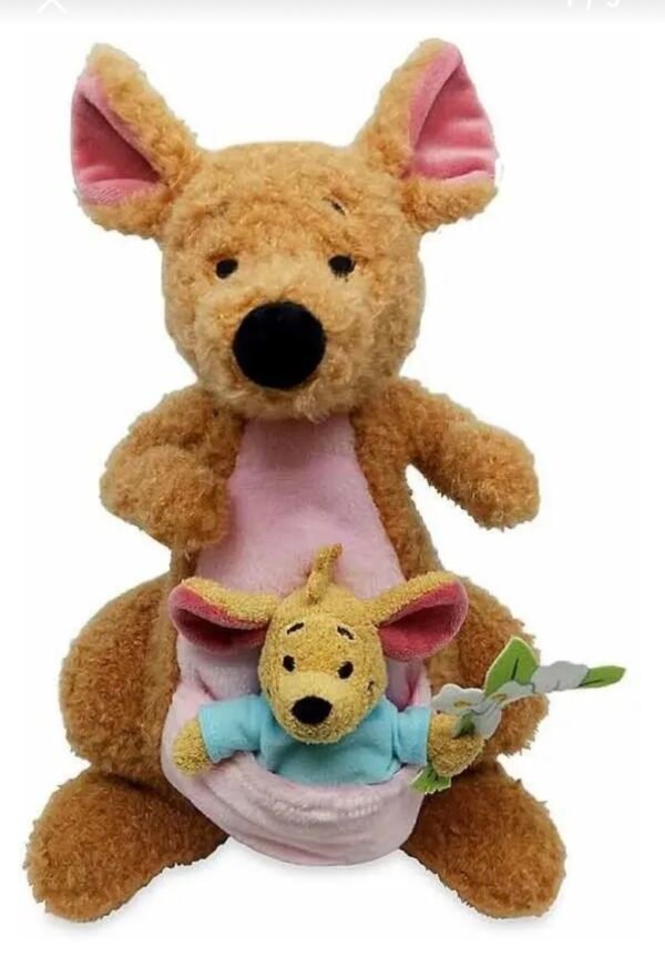Mamá Kanga + Rito Peluche Winnie Pooh Edición 55 Aniv Disney store
