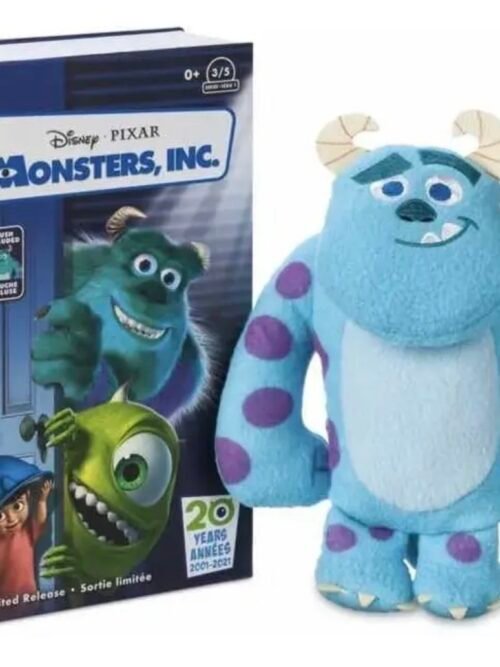 Sulley Monster Inc. Peluche Vhs Caja Edición Ltda Disney