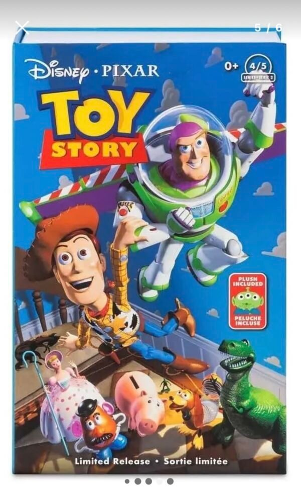 Allien Toy Story Peluche Caja Vhs Edición Ltda Disney Store