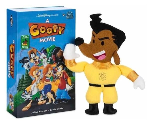 Powerline Goofy Peluche Caja Vhs Edición Ltda Disney Store