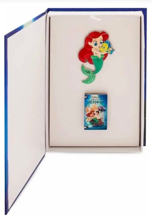 Ariel La Sirenita Pin Prendedor Coleccion Vhs Ed Ltda Disney
