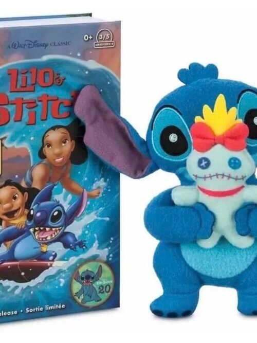 Stitch Peluche Experimento 626 Caja Vhs Edición Ltda Disney