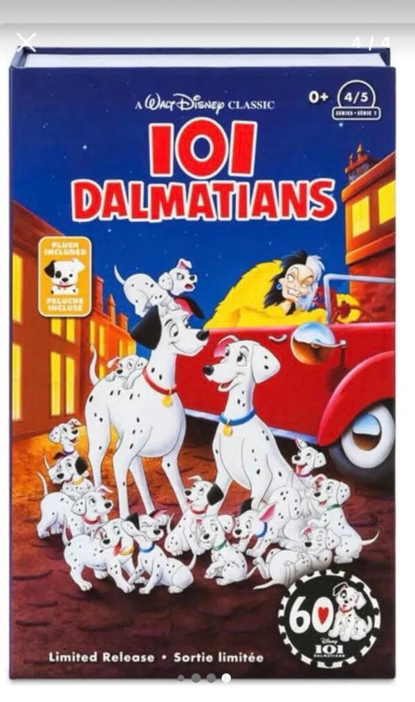 Patch 101 Dálmatas Peluche Caja Vhs Edición Ltda Disney