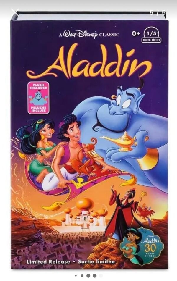 Screenshot Genio Aladino Peluche Caja Vhs Edición Ltda Disney Store