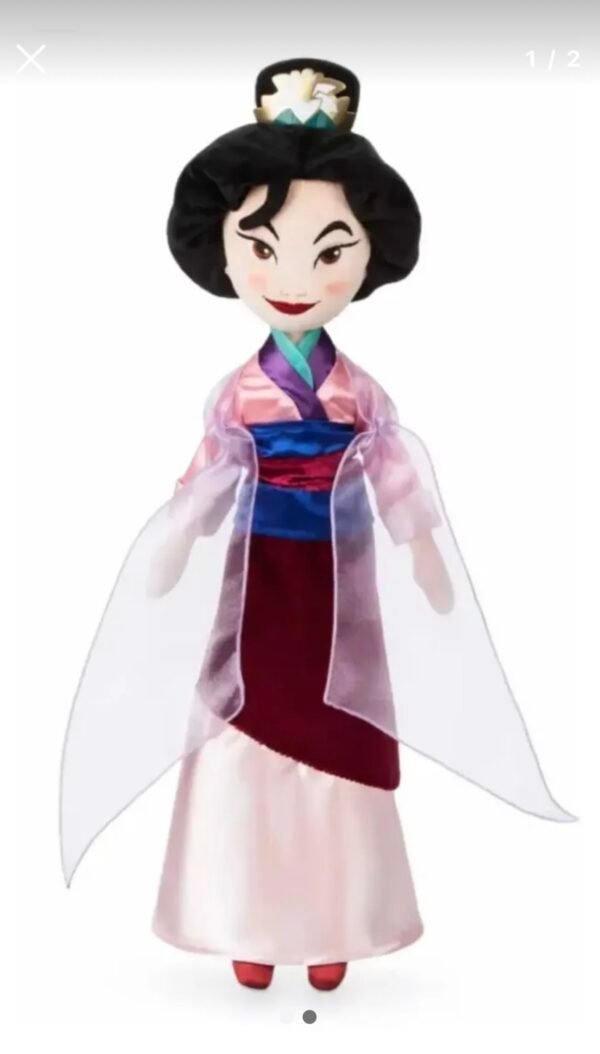 Mulan Princesa Guerrera Peluche 51cm Disney Store España