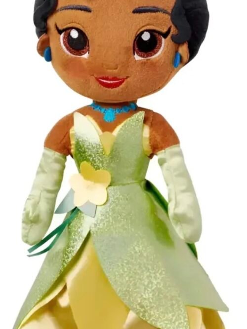 Tiana Princesa Y El Sapo Muñeca Peluche 37cm Disney Store