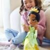 Tiana Princesa Y El Sapo Muñeca Peluche 37cm Disney Store