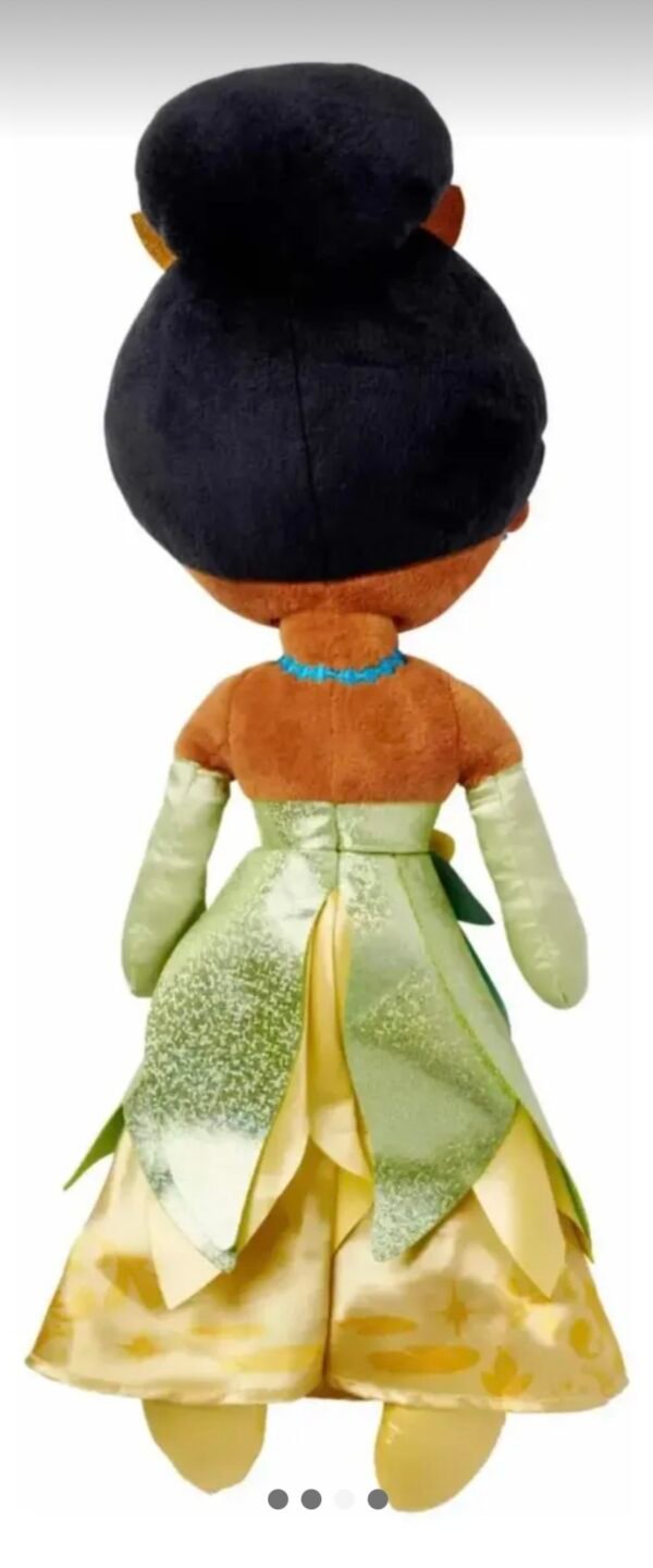Tiana Princesa Y El Sapo Muñeca Peluche 37cm Disney Store