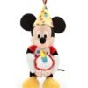 Mickey Mouse Peluche Cumpleaños 28cm Luz Sonido Disney Store