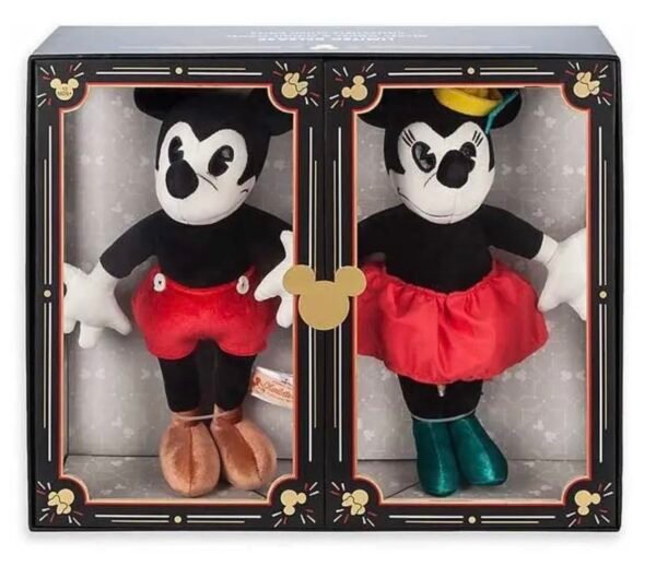 Mickey Y Minnie Set Peluches Colección 31cm Lanzamiento Ltdo Disney Store