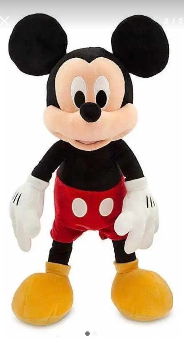 Mickey Mouse Peluche Clásico Grande 63cm Disney Store
