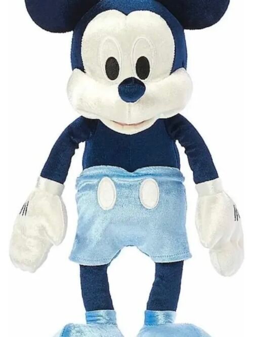Mickey Mouse Peluche Velvet 33cm Terciopelo Disney Store