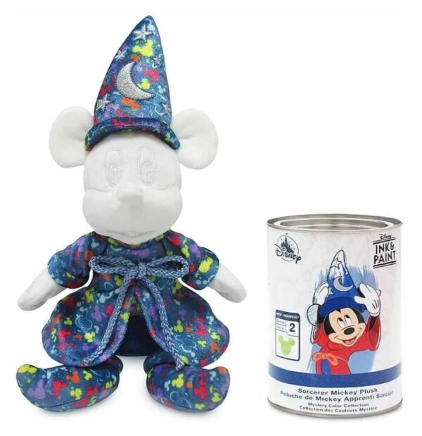 Mickey Hechicero Peluche Sorpresa Lata  31cm Ink&paint Disney Store