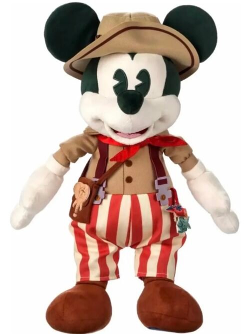 Mickey Mouse Jungle Cruise Peluche 43cm - 50 Aniv Disney Store 11/12