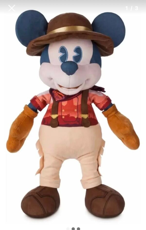 Mickey Mouse Big Thunder Peluche 46cm- 50 Aniv Disney store 9/12