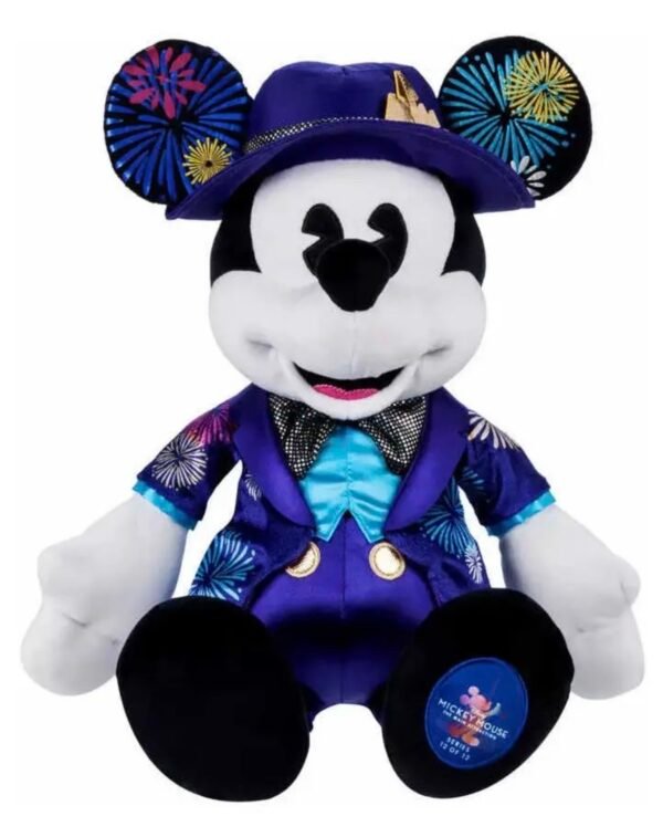 Mickey Mouse Peluche 46cm Firework 50 Aniversario Disney Store 12/12