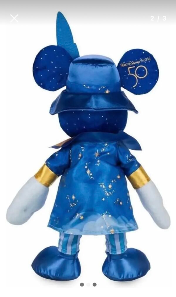 Mickey Mouse Peluche Peter Pan 40cm - 50 Aniversario Disney Store 6/12