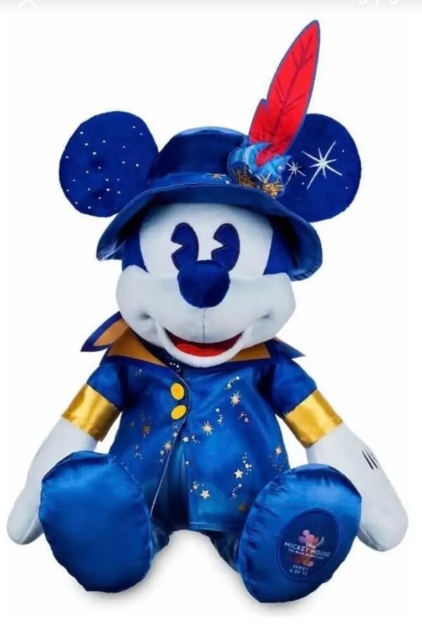 Mickey Mouse Peluche Peter Pan 40cm - 50 Aniversario Disney Store 6/12