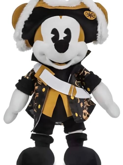 Mickey Mouse Piratas Del Caribe Peluche 40cm- 50 Aniv 2/12 Disney Store
