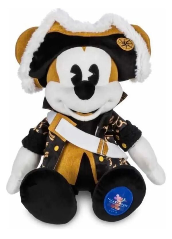 Mickey Mouse Piratas Del Caribe Peluche 40cm- 50 Aniv 2/12 Disney Store