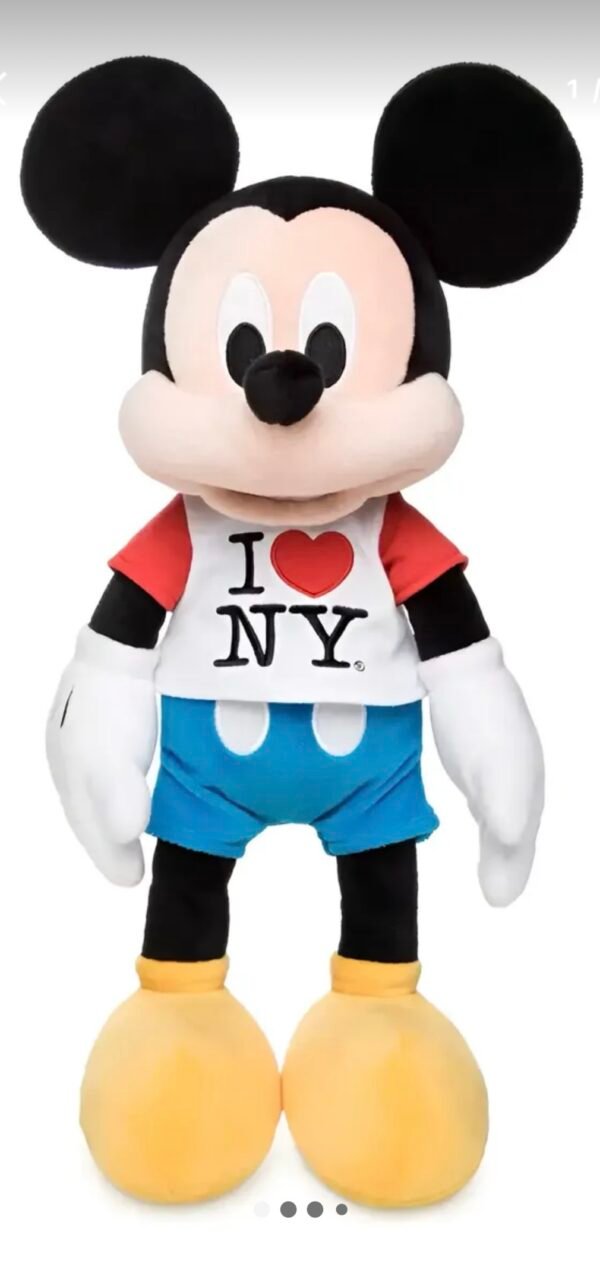 Screenshot Mickey Mouse Peluche Modelo New York 38cm Disney Store
