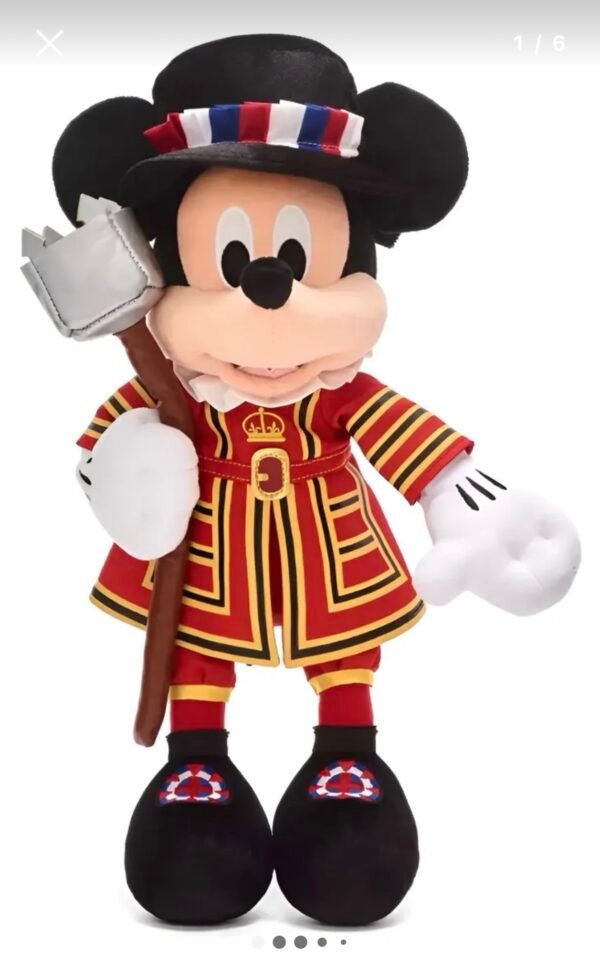 Mickey Mouse Peluche Guardia Real Disney Store Londres