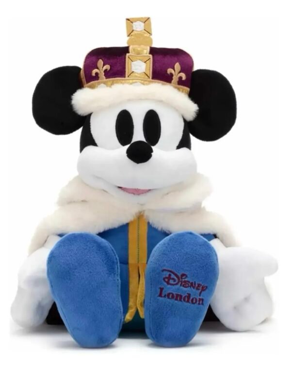 Mickey Mouse Rey Reino Unido Peluche 37cm Disney Store Londres