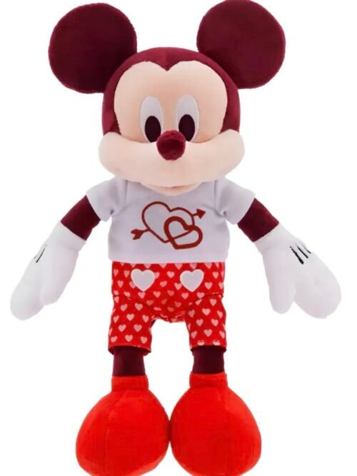 Mickey Mouse Peluche 28cm San Valentin 2024 Disney Store