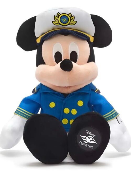 Mickey Mouse Peluche 36cm Capitan Disney Cruise Line