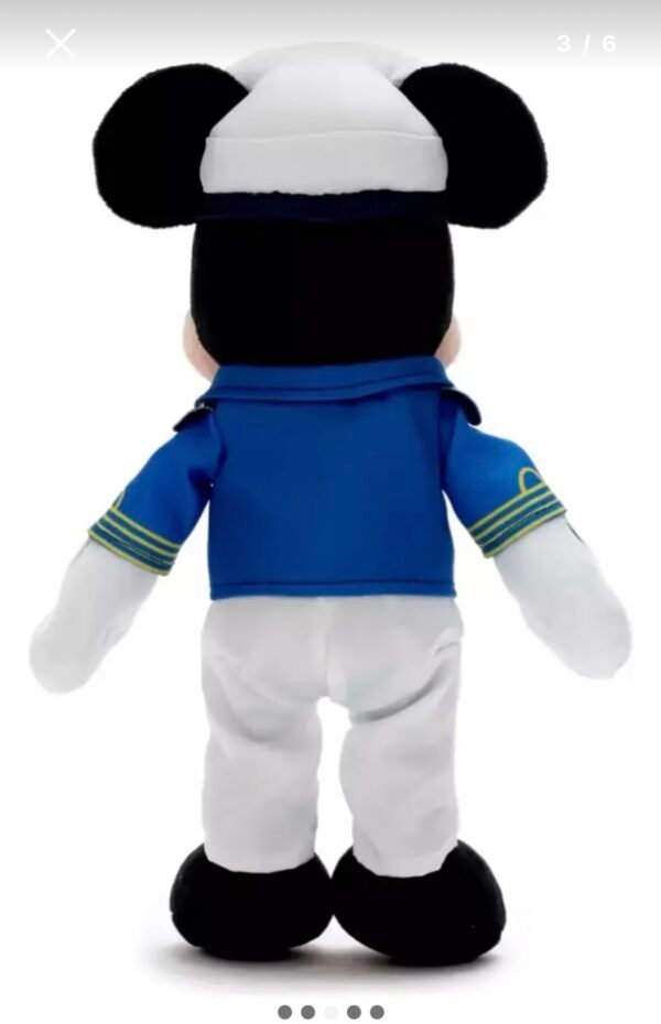 Screenshot Mickey Mouse Peluche 36cm Capitan Disney Cruise Line