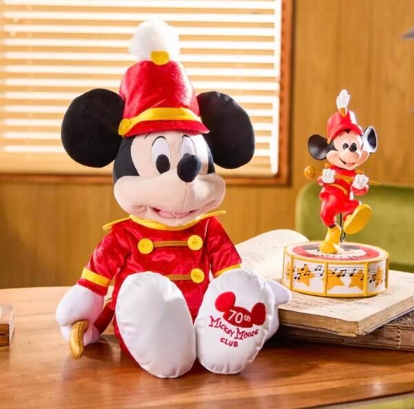 Mickey Mouse Club Peluche 45cm Musical  70 Aniv Disney Parks
