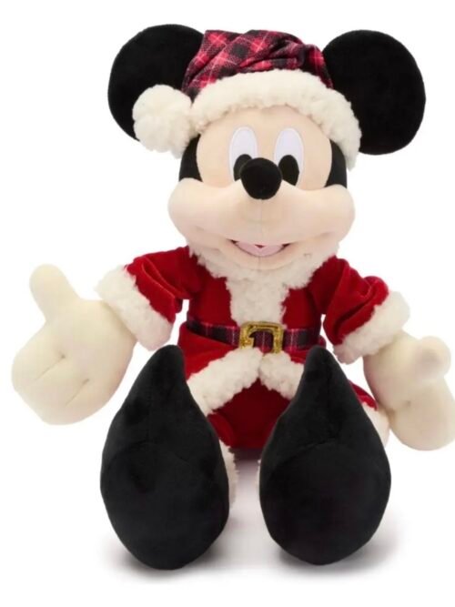 Mickey Mouse Peluche Navideño De 43cm  Disney Europa