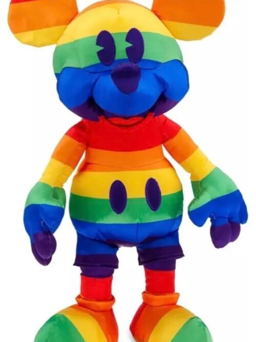 Mickey Mouse Rainbow Peluche 49cm  Mod 2020 Disney Store