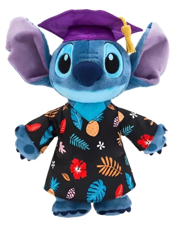 Stitch Graduado 2024 Peluche 32cm Disney Store
