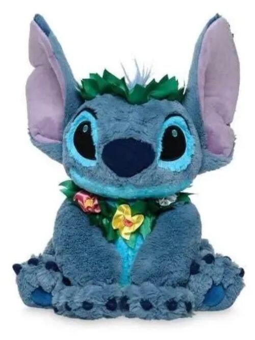 Stitch Peluche Hawaiano  38cm mediano  Disney Store