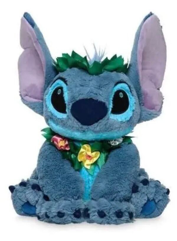 Stitch Peluche Hawaiano  38cm mediano  Disney Store