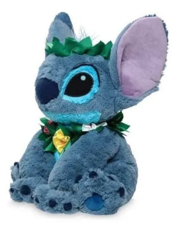 Stitch Peluche Hawaiano  38cm mediano  Disney Store