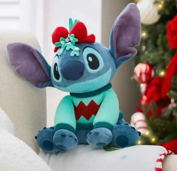 Stitch Peluche 35cm Navideño Mediano Disney Store