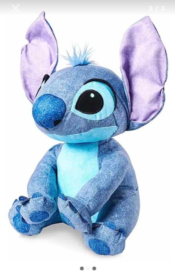 Stitch Peluche 28cm Edición Ltda Denim  Disney Store