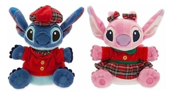 Screenshot Stitch & Ángel Navideño Mini Peluches 15cm Disney Store