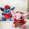 Screenshot Stitch & Ángel Navideño Mini Peluches 15cm Disney Store