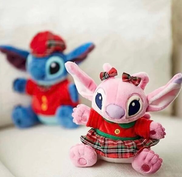 Screenshot Stitch & Ángel Navideño Mini Peluches 15cm Disney Store