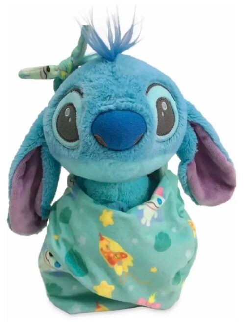 Stitch Bebé Con Colcha Peluche 26cm Disney Parks