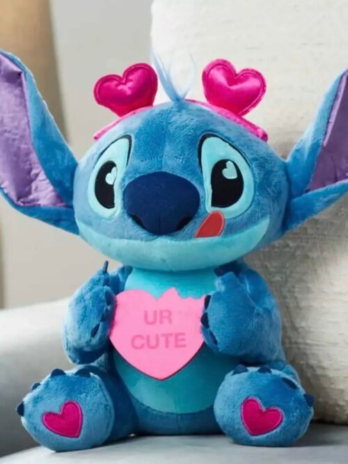 Stitch San Valentin  Peluche 30cm Exp  626 Disney Store