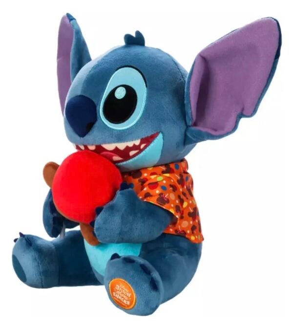 Stitch Snack Attack Peluche Manzana Acaramelada Disney store