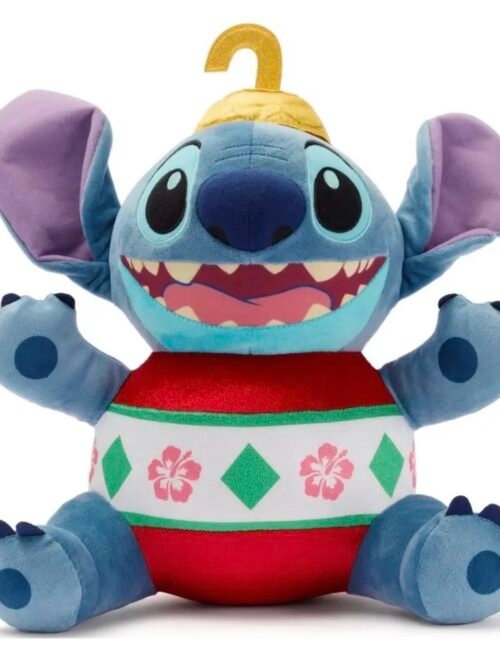 Stitch Peluche Ornamento Navideño 35cm Mediano Disney Europa