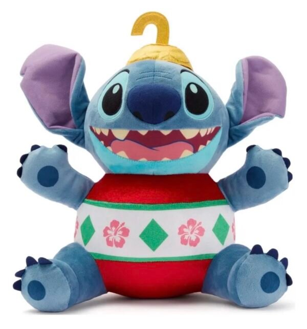 Stitch Peluche Ornamento Navideño 35cm Mediano Disney Europa