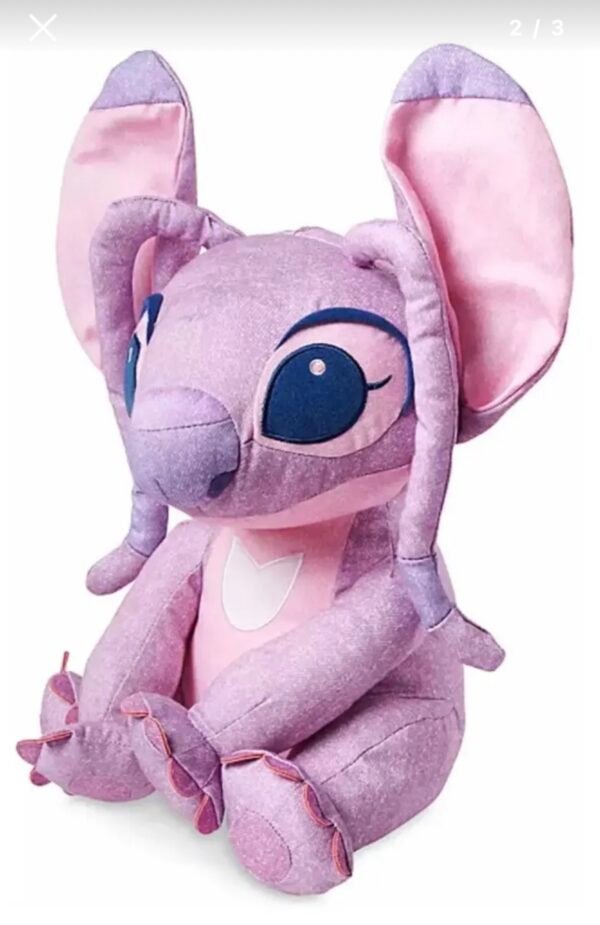 Ángel Peluche 28cm Edición Ltda Denim Stitch Disney Store