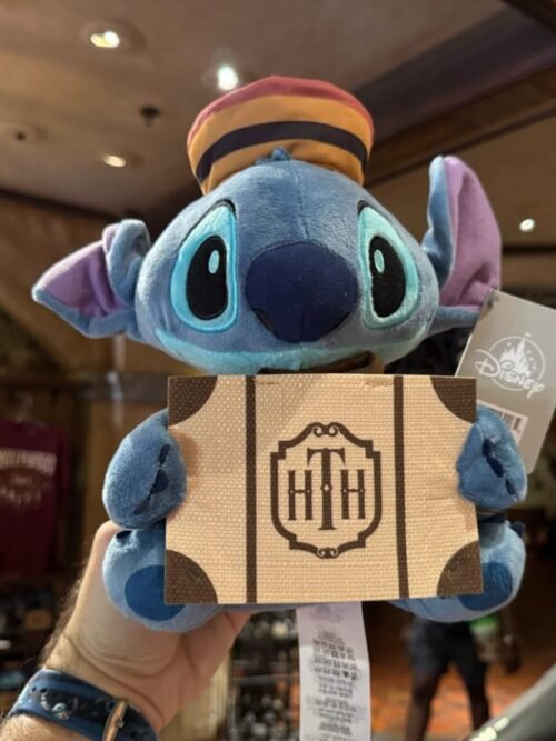 Stitch Peluche Botones Torre del Terror Disney Hollywood Studios