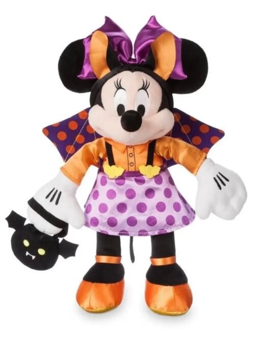 Minnie Mouse Peluche Halloween 38 Cm Mediano Disney Store